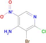 3-Bromo-2-chloro-5-nitropyridin-4-amine