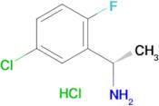 (S)-1-(5-Chloro-2-fluorophenyl)ethan-1-amine hydrochloride