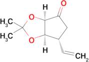 (3aR,6R,6aR)-2,2-Dimethyl-6-vinyltetrahydro-4H-cyclopenta[d][1,3]dioxol-4-one