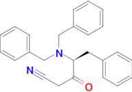 (S)-4-(Dibenzylamino)-3-oxo-5-phenylpentanenitrile