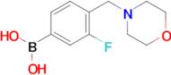 (3-Fluoro-4-(morpholinomethyl)phenyl)boronic acid