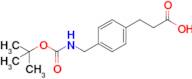 3-(4-(((tert-Butoxycarbonyl)amino)methyl)phenyl)propanoic acid