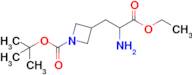 tert-Butyl 3-(2-amino-3-ethoxy-3-oxopropyl)azetidine-1-carboxylate