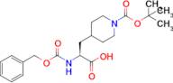 (S)-2-(((Benzyloxy)carbonyl)amino)-3-(1-(tert-butoxycarbonyl)piperidin-4-yl)propanoic acid