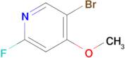 5-Bromo-2-fluoro-4-methoxypyridine