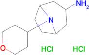 8-(Tetrahydro-2H-pyran-4-yl)-8-azabicyclo[3.2.1]octan-3-amine dihydrochloride