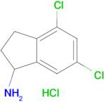 4,6-Dichloro-2,3-dihydro-1H-inden-1-amine hydrochloride