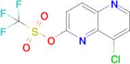 8-Chloro-1,5-naphthyridin-2-yl trifluoromethanesulfonate