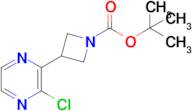 tert-Butyl 3-(3-chloropyrazin-2-yl)azetidine-1-carboxylate