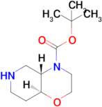 tert-Butyl (4aS,8aS)-octahydro-4H-pyrido[4,3-b][1,4]oxazine-4-carboxylate