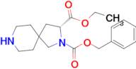 2-Benzyl 3-ethyl (R)-2,8-diazaspiro[4.5]decane-2,3-dicarboxylate