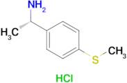 (S)-1-(4-(Methylthio)phenyl)ethan-1-amine hydrochloride