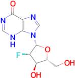 9-[(2R,3R,4R,5R)-3-fluoro-4-hydroxy-5-(hydroxymethyl)oxolan-2-yl]-6,9-dihydro-3H-purin-6-one