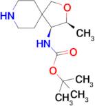 tert-Butyl ((3S,4S)-3-Methyl-2-oxa-8-azaspiro[4.5]decan-4-yl)carbamate