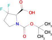 (R)-1-(tert-Butoxycarbonyl)-3,3-difluoropyrrolidine-2-carboxylic acid