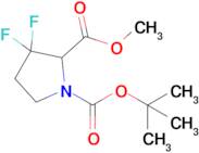 1-(tert-Butyl) 2-methyl 3,3-difluoropyrrolidine-1,2-dicarboxylate