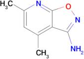 4,6-Dimethylisoxazolo[5,4-b]pyridin-3-amine