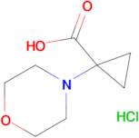 1-Morpholinocyclopropane-1-carboxylic acid hydrochloride