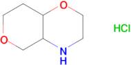 Hexahydro-2H,5H-pyrano[4,3-b][1,4]oxazine hydrochloride