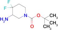 tert-Butyl 3-amino-4,4-difluoropiperidine-1-carboxylate