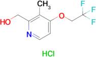 (3-Methyl-4-(2,2,2-trifluoroethoxy)pyridin-2-yl)methanol hydrochloride