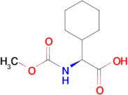 (S)-2-Cyclohexyl-2-((methoxycarbonyl)amino)acetic acid