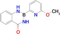 2-(6-Methoxypyridin-2-yl)-2,3-dihydrobenzo[d][1,3,2]diazaborinin-4(1H)-one