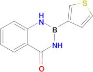 2-(Thiophen-3-yl)-2,3-dihydrobenzo[d][1,3,2]diazaborinin-4(1H)-one