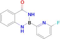 2-(6-Fluoropyridin-2-yl)-2,3-dihydrobenzo[d][1,3,2]diazaborinin-4(1H)-one