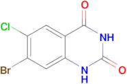 7-Bromo-6-chloroquinazoline-2,4(1H,3H)-dione