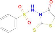 N-(4-Oxo-2-thioxothiazolidin-3-yl)benzenesulfonamide