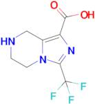 3-(Trifluoromethyl)-5,6,7,8-tetrahydroimidazo[1,5-a]pyrazine-1-carboxylic acid