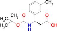 (R)-3-((tert-Butoxycarbonyl)amino)-3-(m-tolyl)propanoic acid