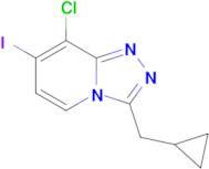 8-Chloro-3-(cyclopropylmethyl)-7-iodo-[1,2,4]triazolo[4,3-a]pyridine