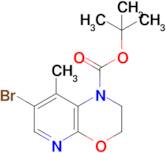 tert-Butyl 7-bromo-8-methyl-2,3-dihydro-1H-pyrido[2,3-b][1,4]oxazine-1-carboxylate