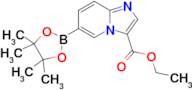 Ethyl 6-(4,4,5,5-tetramethyl-1,3,2-dioxaborolan-2-yl)imidazo[1,2-a]pyridine-3-carboxylate