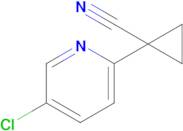 1-(5-Chloropyridin-2-yl)cyclopropane-1-carbonitrile