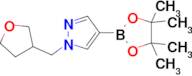 1-((Tetrahydrofuran-3-yl)methyl)-4-(4,4,5,5-tetramethyl-1,3,2-dioxaborolan-2-yl)-1H-pyrazole