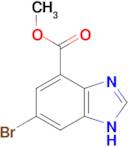 methyl 6-bromo-1H-1,3-benzodiazole-4-carboxylate