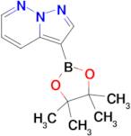 3-(4,4,5,5-Tetramethyl-1,3,2-dioxaborolan-2-yl)pyrazolo[1,5-b]pyridazine