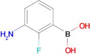 (3-Amino-2-fluorophenyl)boronic acid