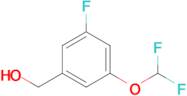 (3-(Difluoromethoxy)-5-fluorophenyl)methanol