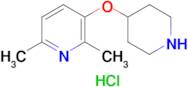 2,6-Dimethyl-3-(piperidin-4-yloxy)pyridine hydrochloride