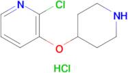 2-Chloro-3-(piperidin-4-yloxy)pyridine hydrochloride