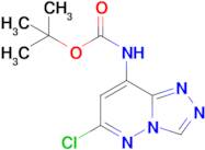 tert-Butyl (6-chloro-[1,2,4]triazolo[4,3-b]pyridazin-8-yl)carbamate