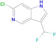 6-Chloro-3-(difluoromethyl)-1H-pyrrolo[3,2-c]pyridine