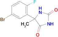 5-(5-Bromo-2-fluorophenyl)-5-methylimidazolidine-2,4-dione