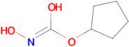 N-hydroxy(cyclopentyloxy)methanimidic acid