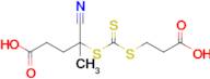 4-((((2-Carboxyethyl)thio)carbonothioyl)thio)-4-cyanopentanoic acid