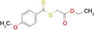 Ethyl 2-(4-methoxyphenylcarbonothioylthio)acetate